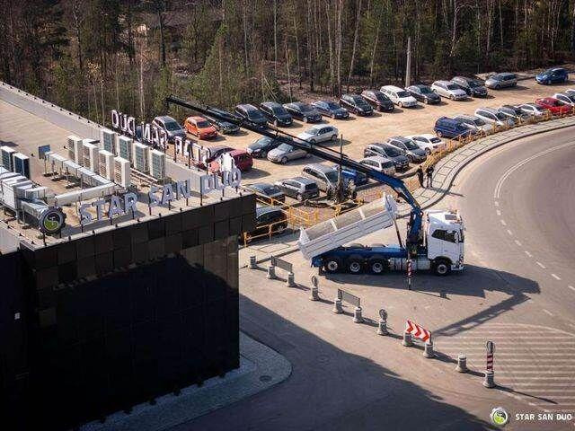 Volvo FH 16.550 8x4 Palfinger PK 34002-SH Crane Kippe - Tipper, Crane truck: picture 5 Volvo FH 16.550 8x4 Palfinger PK 34002-SH Crane Kippe - Tipper, Crane truck: picture 5