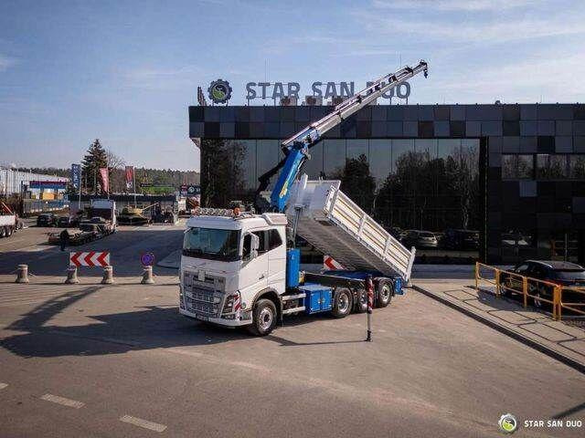 Volvo FH 16.550 8x4 Palfinger PK 34002-SH Crane Kippe - Tipper, Crane truck: picture 3 Volvo FH 16.550 8x4 Palfinger PK 34002-SH Crane Kippe - Tipper, Crane truck: picture 3