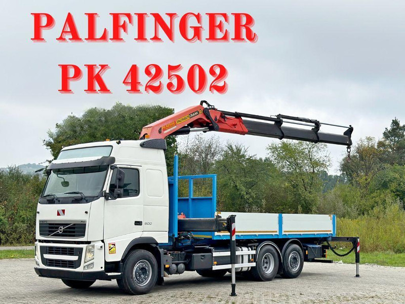 Volvo FH 500 - Dropside/ Flatbed truck, Crane truck: picture 1 Volvo FH 500 - Dropside/ Flatbed truck, Crane truck: picture 1