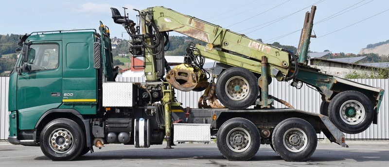 Volvo FH 500 * LOGLIFT F251 S80A + Anhänger /6x4 - Timber truck, Crane truck: picture 3 Volvo FH 500 * LOGLIFT F251 S80A + Anhänger /6x4 - Timber truck, Crane truck: picture 3