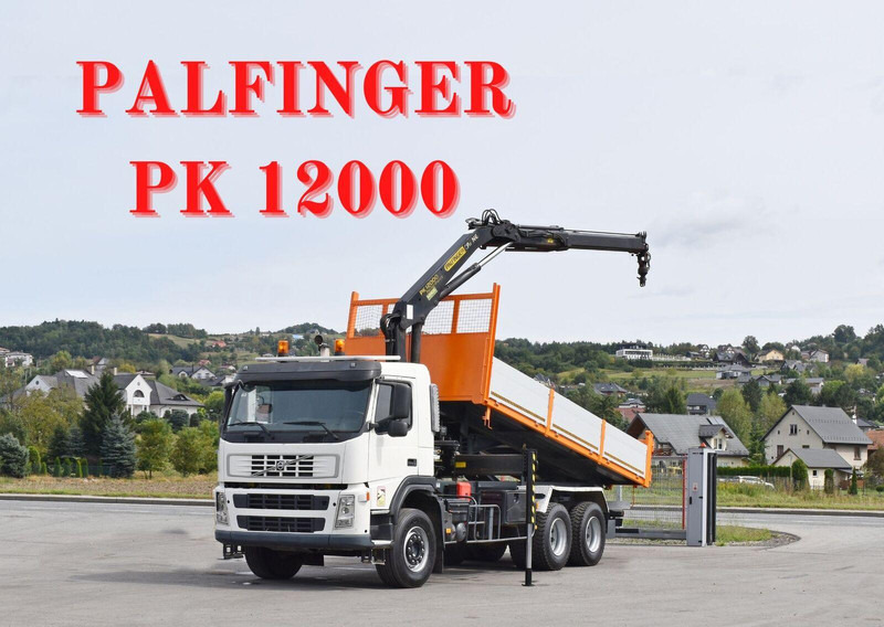 Volvo FM 380 - Tipper, Crane truck: picture 1 Volvo FM 380 - Tipper, Crane truck: picture 1
