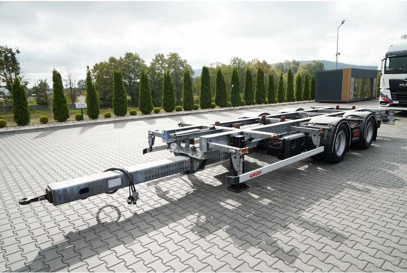 Wecon / NACZEPA PODKONTENEROWA / 2019 - Container transporter/ Swap body trailer: picture 3 Wecon / NACZEPA PODKONTENEROWA / 2019 - Container transporter/ Swap body trailer: picture 3