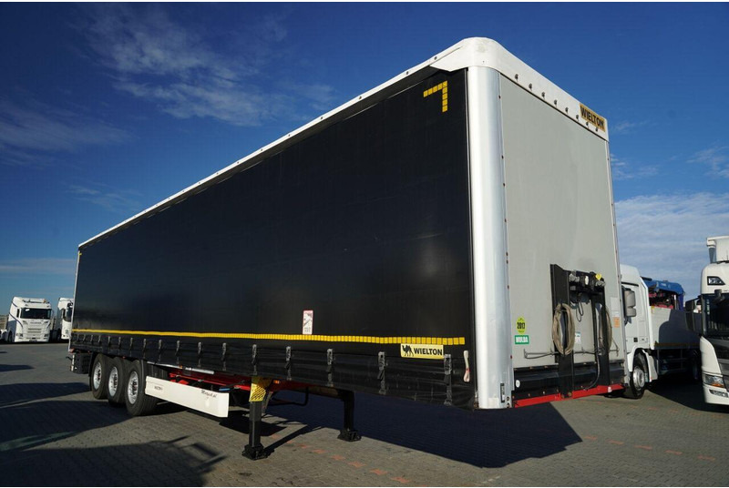 Wielton FIRANKA STANDARD / MULDA DO STALI - 9 M / OŚ PODNOSZONA / SAF / - Curtainsider semi-trailer: picture 2 Wielton FIRANKA STANDARD / MULDA DO STALI - 9 M / OŚ PODNOSZONA / SAF / - Curtainsider semi-trailer: picture 2