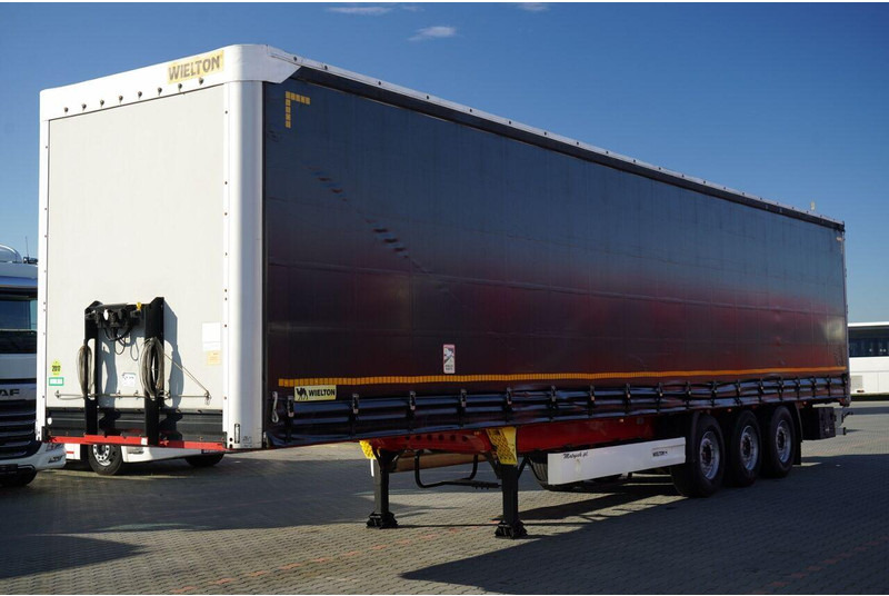 Wielton FIRANKA STANDARD / MULDA DO STALI - 9 M / OŚ PODNOSZONA / SAF / - Curtainsider semi-trailer: picture 3 Wielton FIRANKA STANDARD / MULDA DO STALI - 9 M / OŚ PODNOSZONA / SAF / - Curtainsider semi-trailer: picture 3