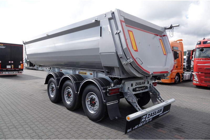 ZASŁAW WYWROTKA 26 m3 / FABRYCZNIE NOWA / STALOWA / RYNNA WANNA HP / OŚ - Tipper semi-trailer: picture 5 ZASŁAW WYWROTKA 26 m3 / FABRYCZNIE NOWA / STALOWA / RYNNA WANNA HP / OŚ - Tipper semi-trailer: picture 5