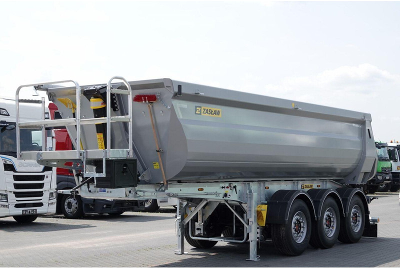 ZASŁAW WYWROTKA 28 m3 / FABRYCZNIE NOWA / STALOWA / RYNNA WANNA HP / OŚ - Tipper semi-trailer: picture 3 ZASŁAW WYWROTKA 28 m3 / FABRYCZNIE NOWA / STALOWA / RYNNA WANNA HP / OŚ - Tipper semi-trailer: picture 3