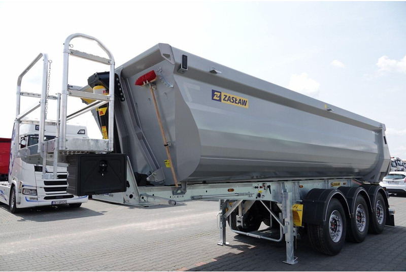 ZASŁAW WYWROTKA 28 m3 / FABRYCZNIE NOWA / STALOWA / RYNNA WANNA HP / OŚ - Tipper semi-trailer: picture 4 ZASŁAW WYWROTKA 28 m3 / FABRYCZNIE NOWA / STALOWA / RYNNA WANNA HP / OŚ - Tipper semi-trailer: picture 4