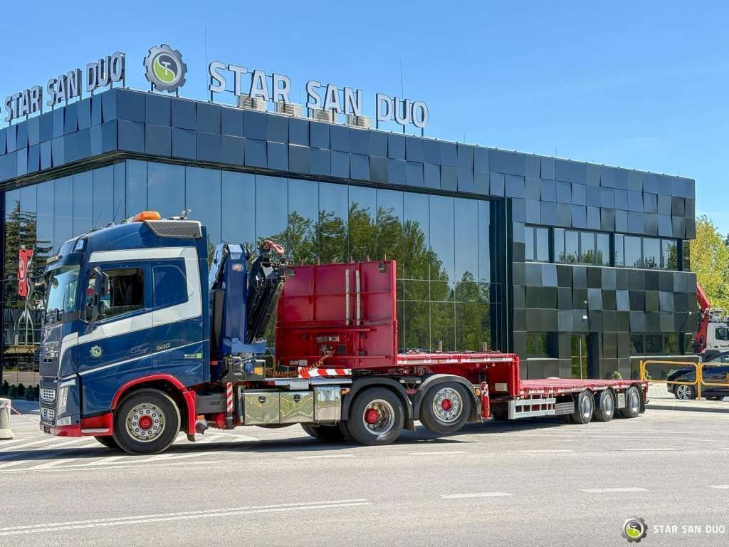 HRD Semitrailer Low Loader NRD NTS 3 Axle Tieflader - Low loader semi-trailer: picture 4 HRD Semitrailer Low Loader NRD NTS 3 Axle Tieflader - Low loader semi-trailer: picture 4