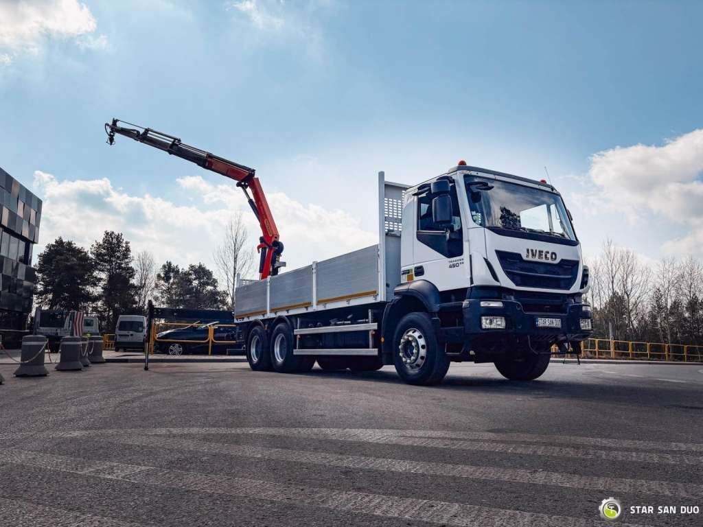 Iveco TRAKKER 450 6x4 PALFINGER PK 18502 SH Rotator - Crane truck: picture 4 Iveco TRAKKER 450 6x4 PALFINGER PK 18502 SH Rotator - Crane truck: picture 4