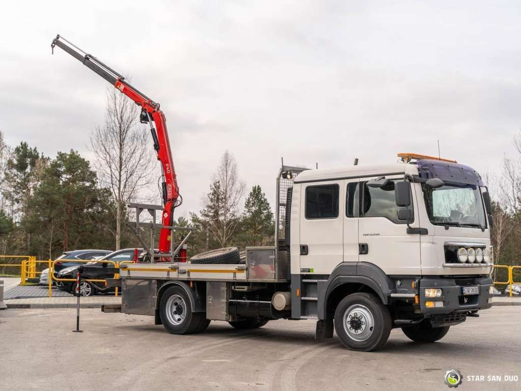 New Crane truck MAN  TGM 13.290 4x4 FASSI F40B22 Crane Camper DOKA: picture 7