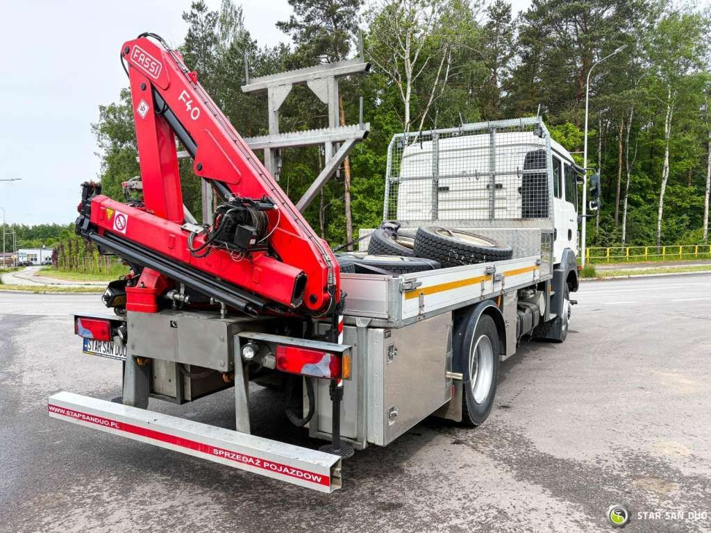 New Crane truck MAN  TGM 13.290 4x4 FASSI F40B22 Crane Camper DOKA: picture 10