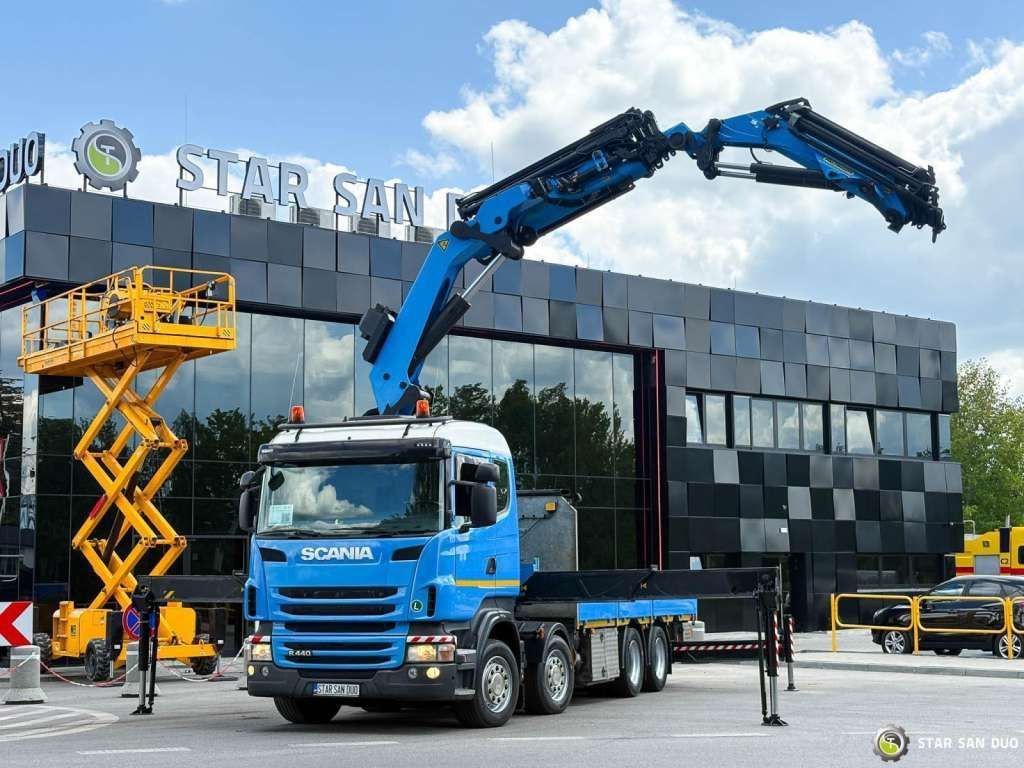 Scania R440 8x4 Palfinger PK50002 FLY JIB Crane Winch - Crane truck: picture 4 Scania R440 8x4 Palfinger PK50002 FLY JIB Crane Winch - Crane truck: picture 4