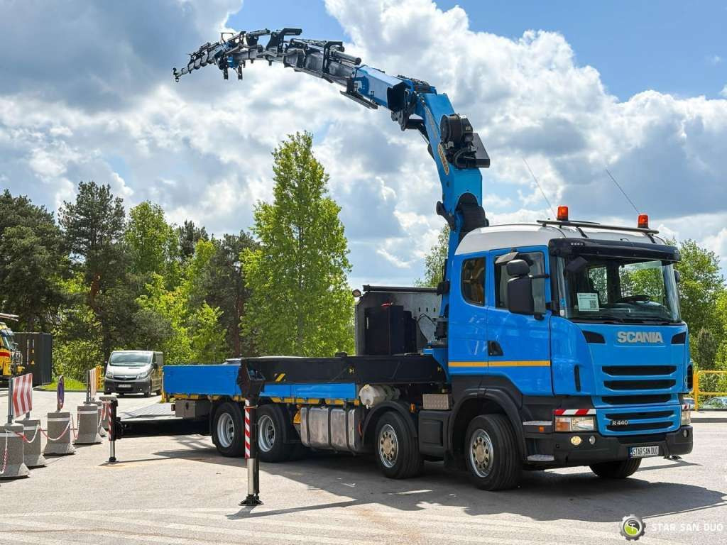 Scania R440 8x4 Palfinger PK50002 FLY JIB Crane Winch - Crane truck: picture 2 Scania R440 8x4 Palfinger PK50002 FLY JIB Crane Winch - Crane truck: picture 2