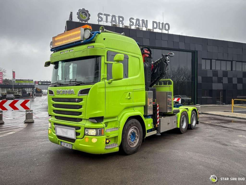 Scania R520 6x2 Fassi F485 Crane Kran Winch Euro 6 Scania R520 6x2 Fassi F485 Crane Kran Winch Euro 6 - Tractor unit: picture 3 Scania R520 6x2 Fassi F485 Crane Kran Winch Euro 6 Scania R520 6x2 Fassi F485 Crane Kran Winch Euro 6 - Tractor unit: picture 3