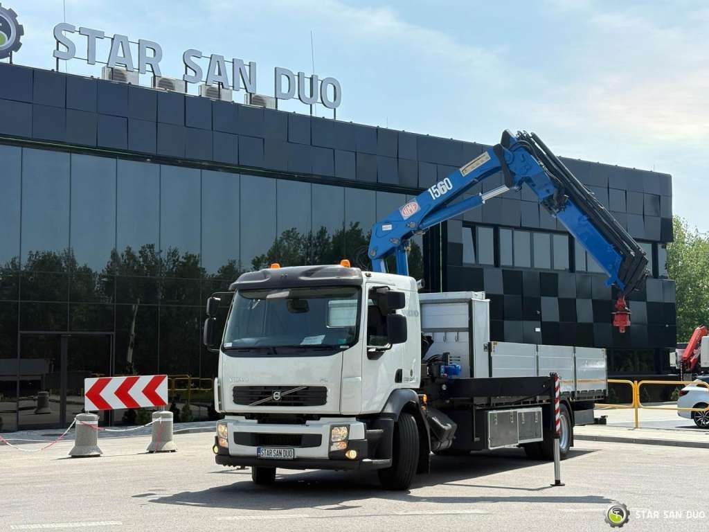 Lease a  Volvo  FE 240 4x2 HMF 1560 K3 HDS Rotator Crane Kran Volvo  FE 240 4x2 HMF 1560 K3 HDS Rotator Crane Kran: picture 8