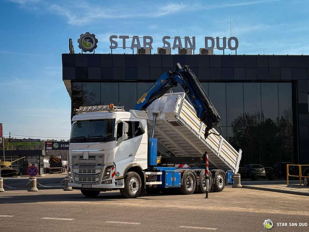 Volvo FH 16.550 8x4 Palfinger PK 34002-SH Crane Kippe - Tipper: picture 4 Volvo FH 16.550 8x4 Palfinger PK 34002-SH Crane Kippe - Tipper: picture 4