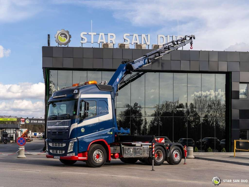 Volvo FH 500 6x2 HMF 3220-K5 HDS Crane Euro 6 - Crane truck, Tractor unit: picture 4 Volvo FH 500 6x2 HMF 3220-K5 HDS Crane Euro 6 - Crane truck, Tractor unit: picture 4