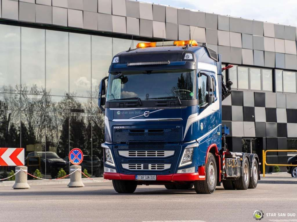 Volvo FH 500 6x2 HMF 3220-K5 HDS Crane Euro 6 - Crane truck, Tractor unit: picture 5 Volvo FH 500 6x2 HMF 3220-K5 HDS Crane Euro 6 - Crane truck, Tractor unit: picture 5
