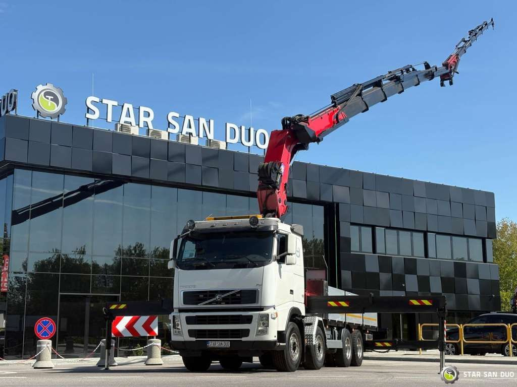 Volvo FH 520 8x4 HMF THOR K6 Fly Jib Euro 4 Winch - Crane truck: picture 1 Volvo FH 520 8x4 HMF THOR K6 Fly Jib Euro 4 Winch - Crane truck: picture 1