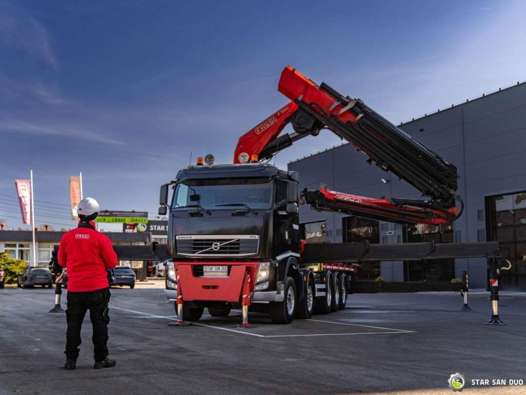 Crane truck Volvo  FH 540 10x4 FASSI F1950 FLY JIB WINCH 46m !!! Volvo  FH 540 10x4 FASSI F1950 FLY JIB WINCH 46m !!!: picture 6