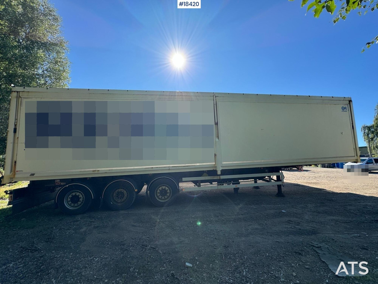 Atrans Flishenger - Closed box semi-trailer: picture 3 Atrans Flishenger - Closed box semi-trailer: picture 3