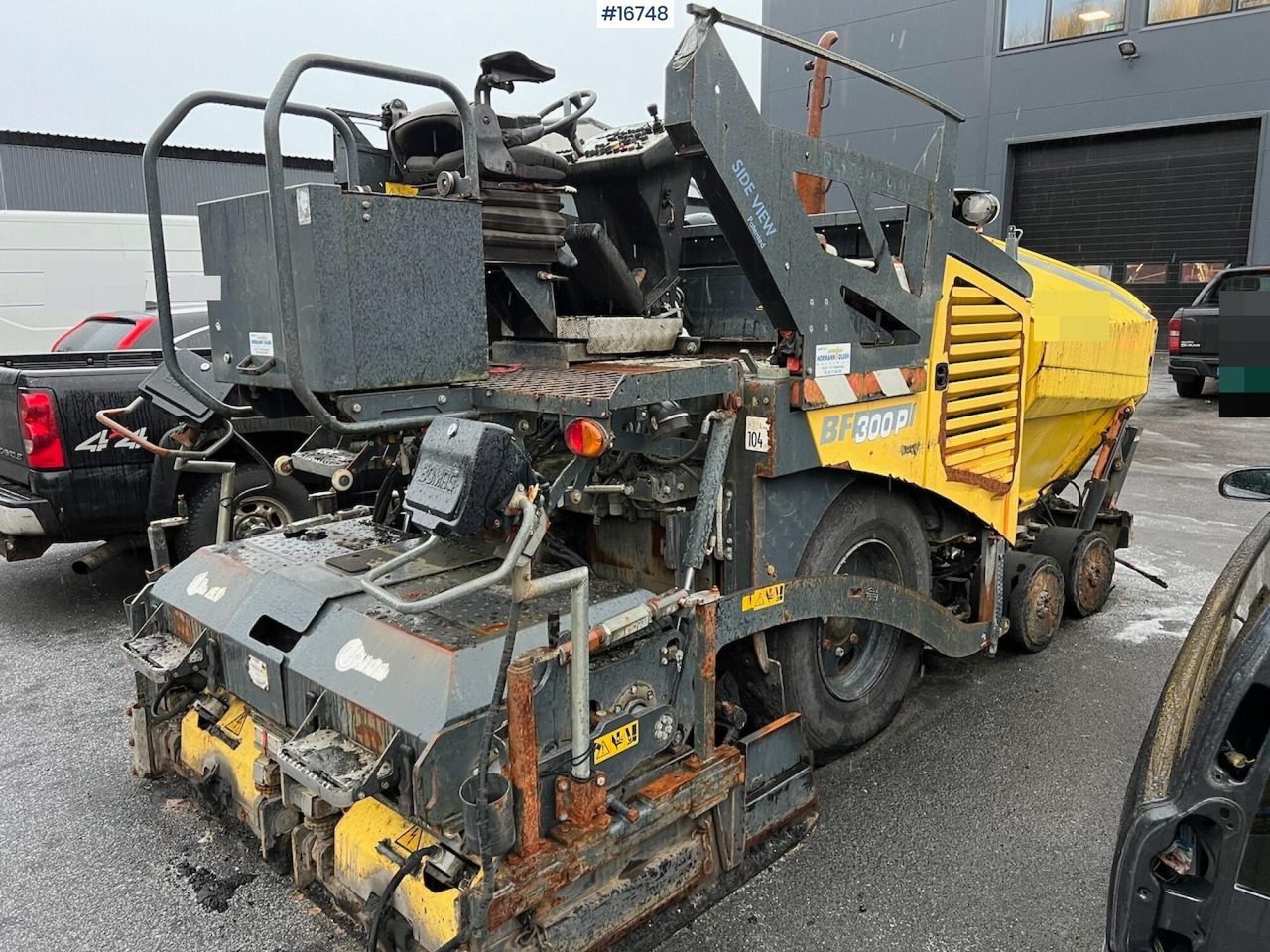 Asphalt machine Bomag BF 300P: picture 9