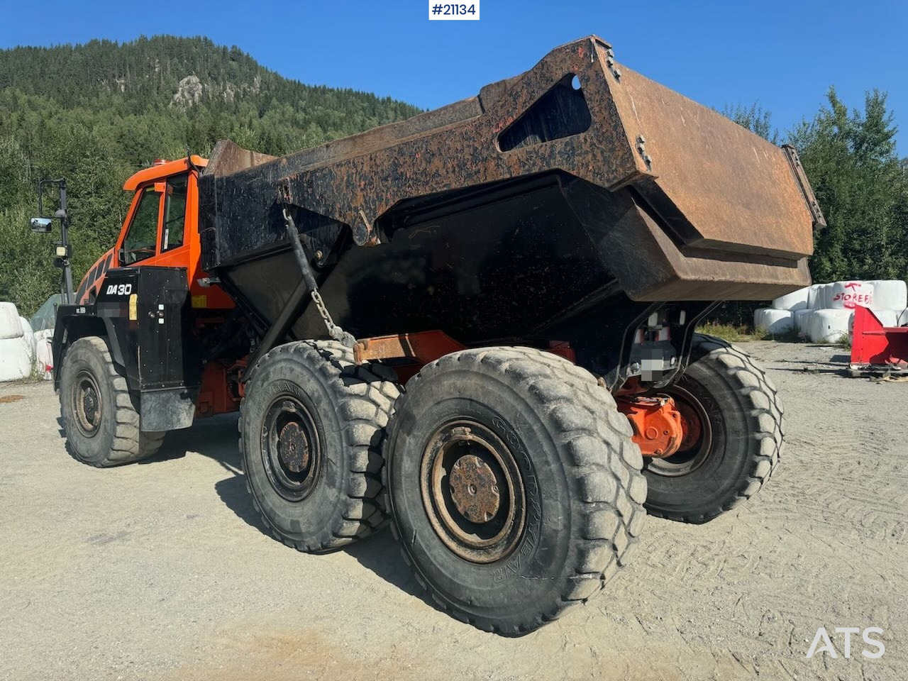 Doosan DA 30 - Articulated dumper: picture 3 Doosan DA 30 - Articulated dumper: picture 3