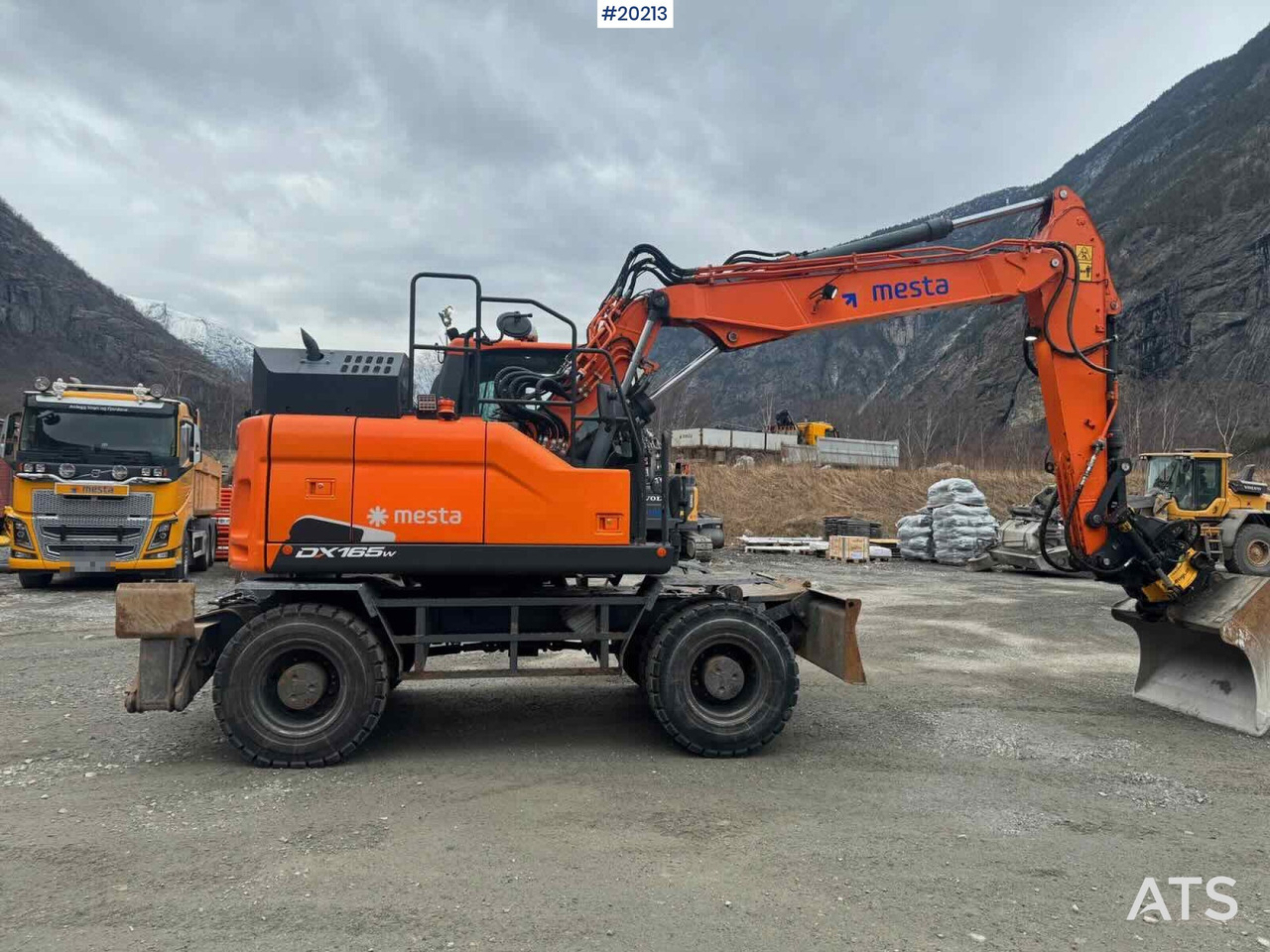 Doosan DX165W-5 - Wheel loader: picture 4 Doosan DX165W-5 - Wheel loader: picture 4