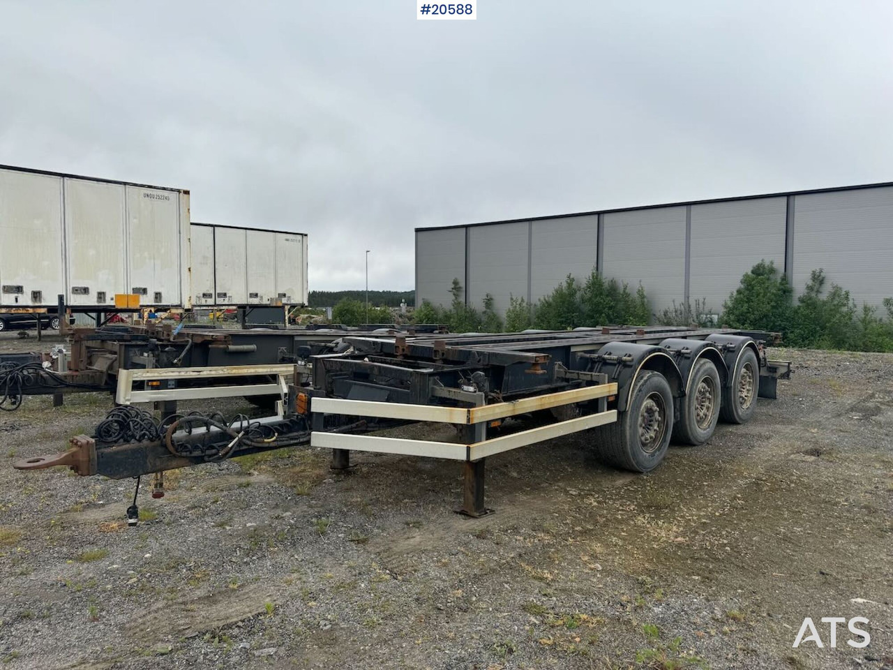 F.A.G 2015 F.A.G Containerkjerre – med tipp - Container transporter/ Swap body trailer: picture 1 F.A.G 2015 F.A.G Containerkjerre – med tipp - Container transporter/ Swap body trailer: picture 1