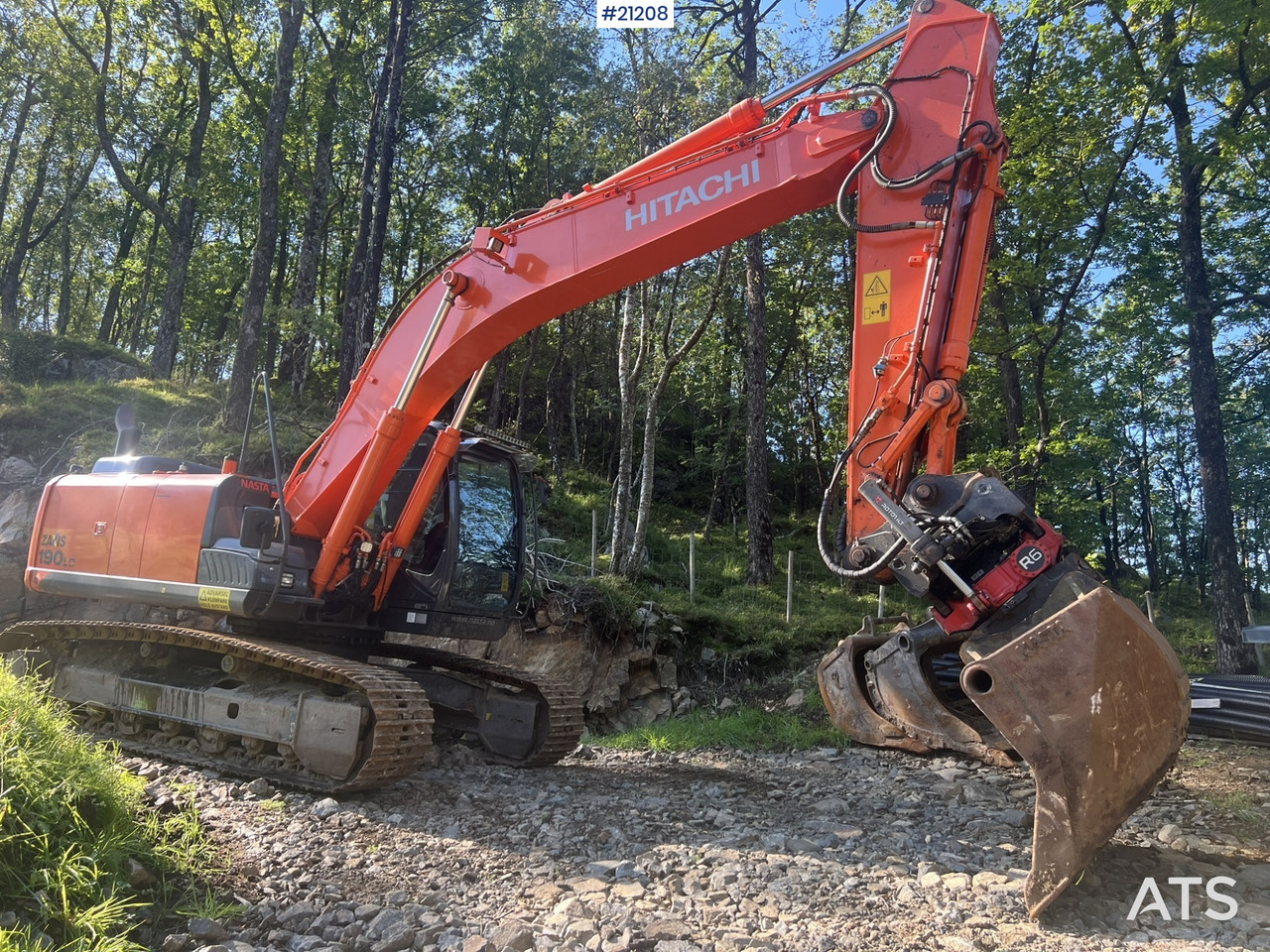 Hitachi zx190lc-5B gravemaskin m/ rototilt, pusseskuffe, graveskuffe og dyrkningsskuffe - Crawler excavator: picture 4 Hitachi zx190lc-5B gravemaskin m/ rototilt, pusseskuffe, graveskuffe og dyrkningsskuffe - Crawler excavator: picture 4