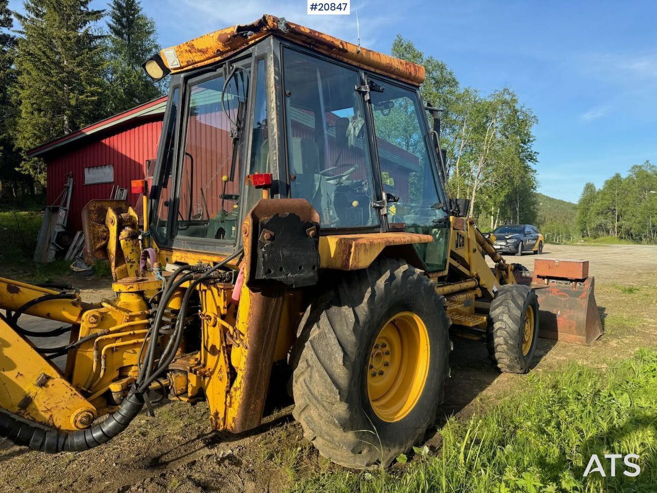 Backhoe loader Jcb Traktorgraver: picture 9