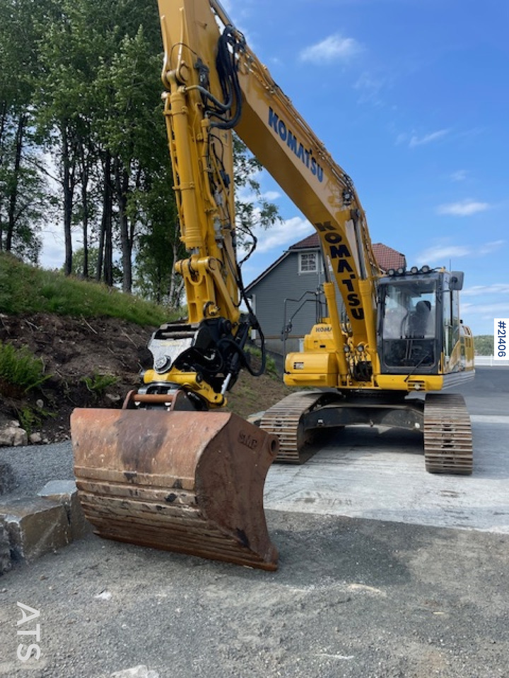 Komatsu PC210LC-11 m/Graveskuffe, pusseskuffe, rototilt og Leica gps - Crawler excavator: picture 1 Komatsu PC210LC-11 m/Graveskuffe, pusseskuffe, rototilt og Leica gps - Crawler excavator: picture 1
