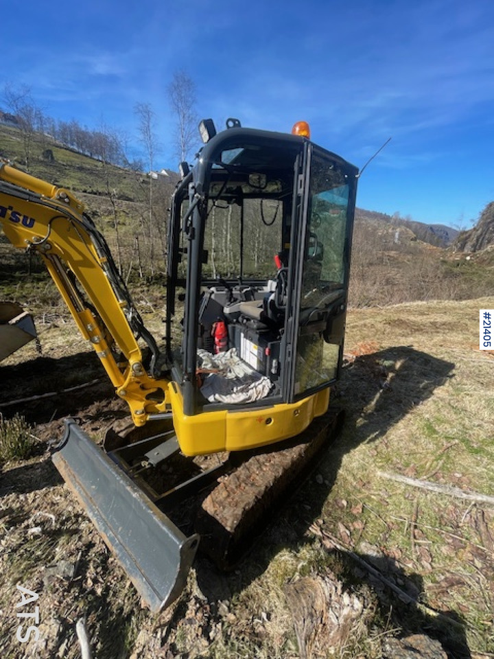 Komatsu PC24 MR-5 gravemaskin m/ pusseskuffe, rototilt, smalskuffe, graveskuffe og klype - Mini excavator: picture 4 Komatsu PC24 MR-5 gravemaskin m/ pusseskuffe, rototilt, smalskuffe, graveskuffe og klype - Mini excavator: picture 4