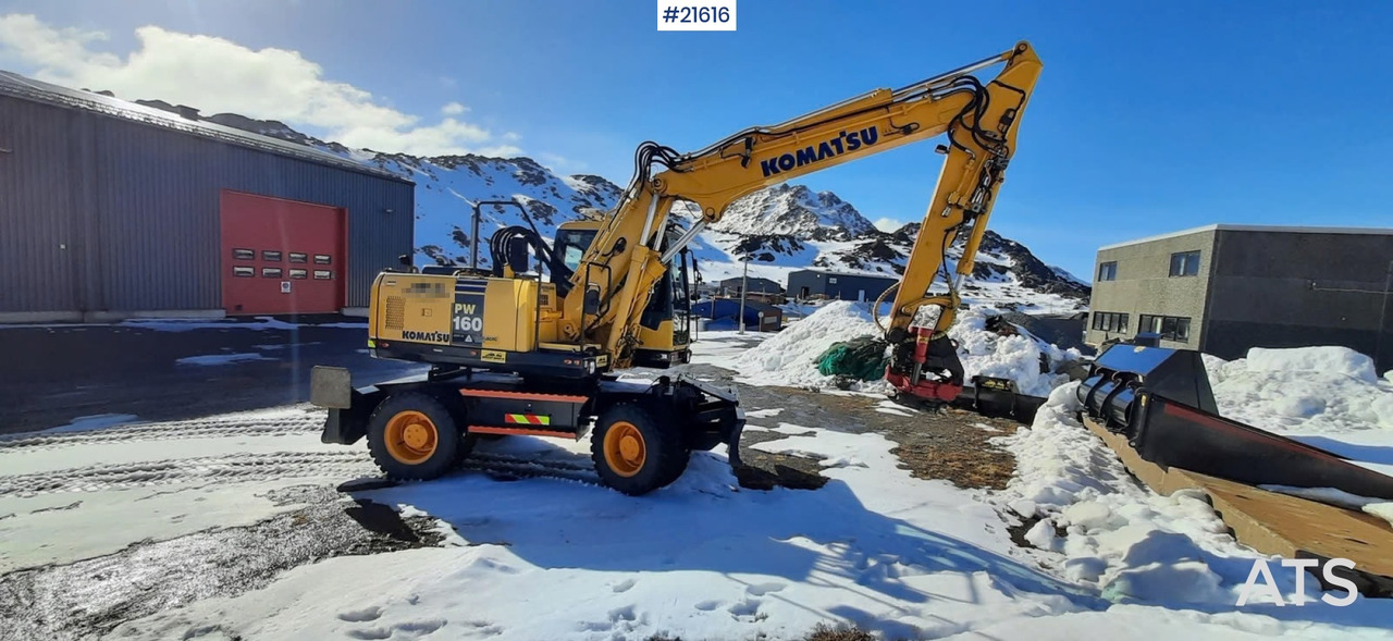 Komatsu PW160-7K - Excavator: picture 1 Komatsu PW160-7K - Excavator: picture 1