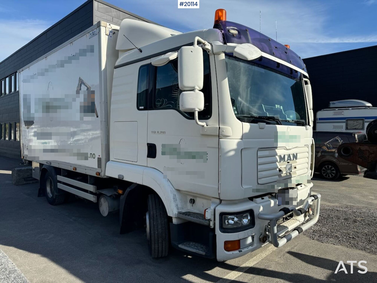 MAN TGL 8.210 - Box truck: picture 1 MAN TGL 8.210 - Box truck: picture 1