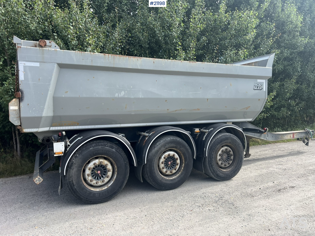 Tipper trailer Norslep 3 akslet: picture 9