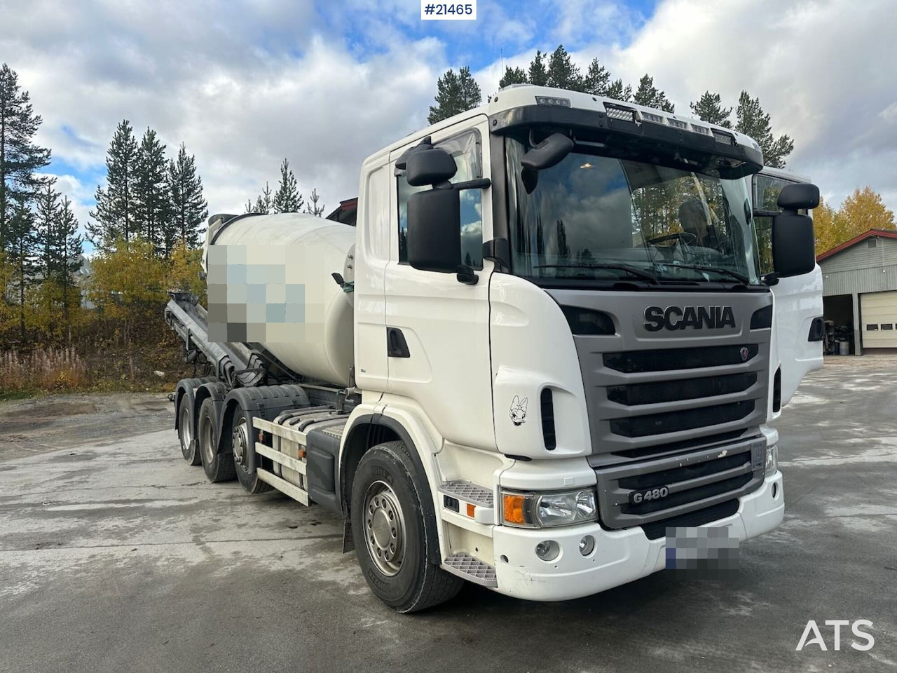 Scania G480 - Concrete mixer truck: picture 2 Scania G480 - Concrete mixer truck: picture 2