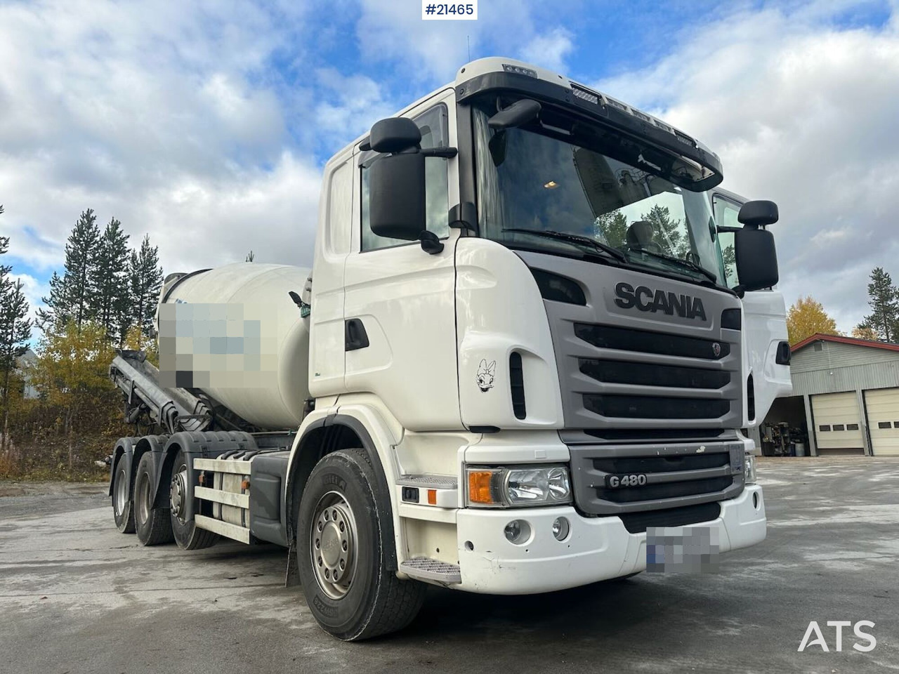 Scania G480 - Concrete mixer truck: picture 1 Scania G480 - Concrete mixer truck: picture 1