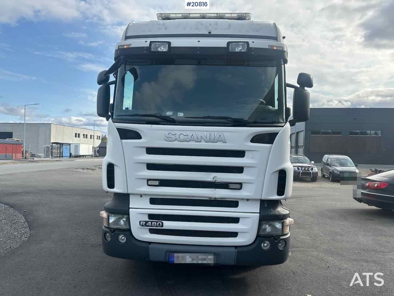 Scania R480 3 akslet conatinerbil m/ lift - Box truck: picture 2 Scania R480 3 akslet conatinerbil m/ lift - Box truck: picture 2