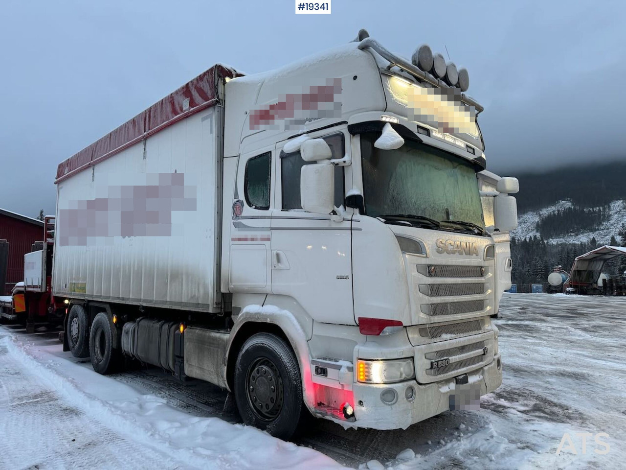 Scania R580 - Box truck: picture 3 Scania R580 - Box truck: picture 3