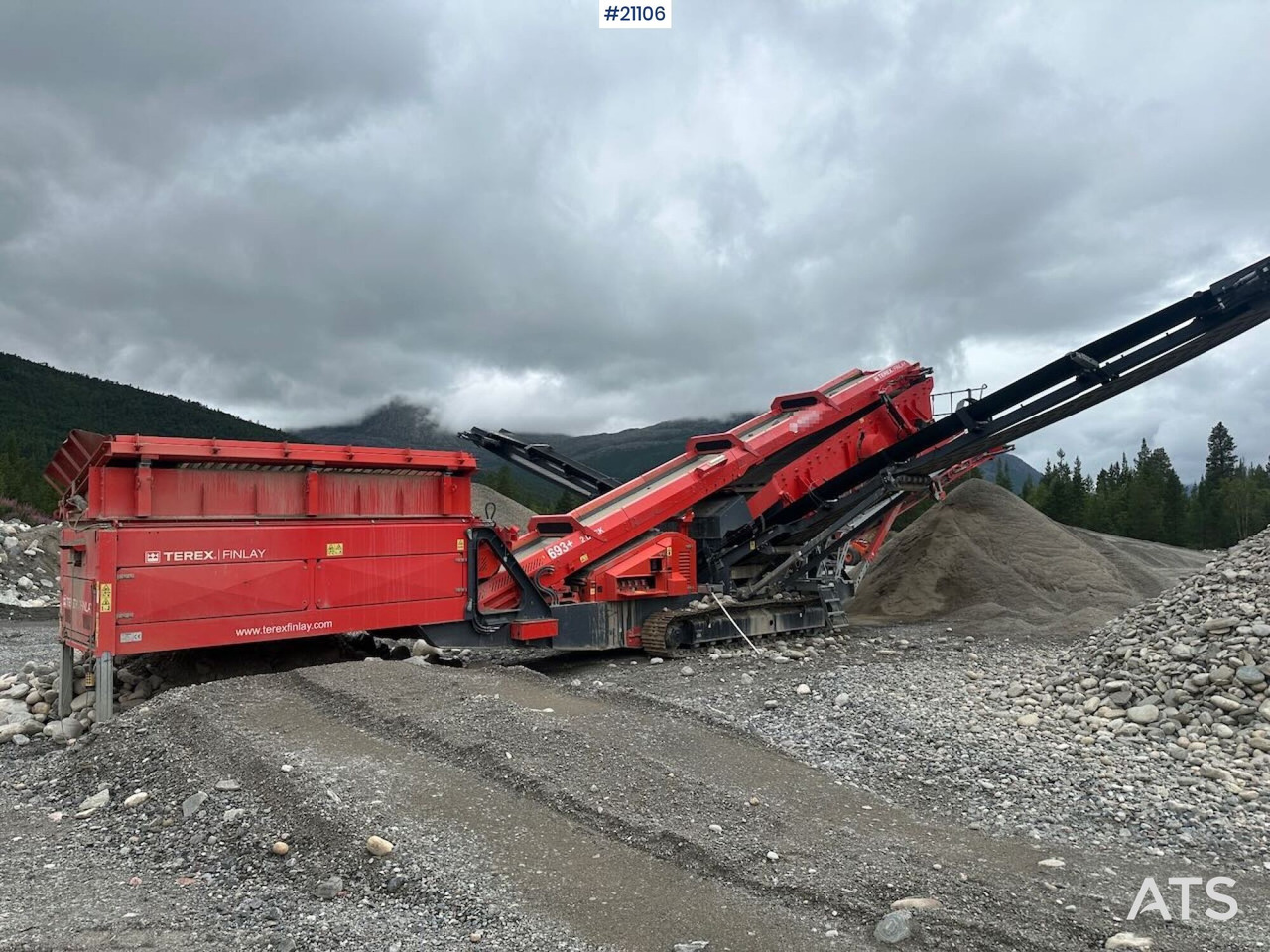 Terex Finlay 693+ - Screener: picture 1 Terex Finlay 693+ - Screener: picture 1