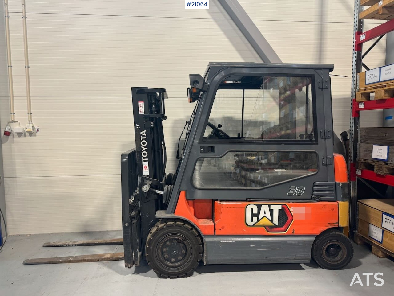 Toyota 7FBMF30 Motvektstruck - Electric forklift: picture 1 Toyota 7FBMF30 Motvektstruck - Electric forklift: picture 1
