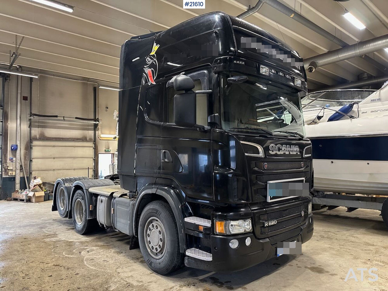 Scania R620 6x2 trekkvogn m/ tipphydraulikk og opplegg for asfaltpåbygg. Clutch byttet i juni. SE VIDEO. - Tractor unit: picture 2 Scania R620 6x2 trekkvogn m/ tipphydraulikk og opplegg for asfaltpåbygg. Clutch byttet i juni. SE VIDEO. - Tractor unit: picture 2