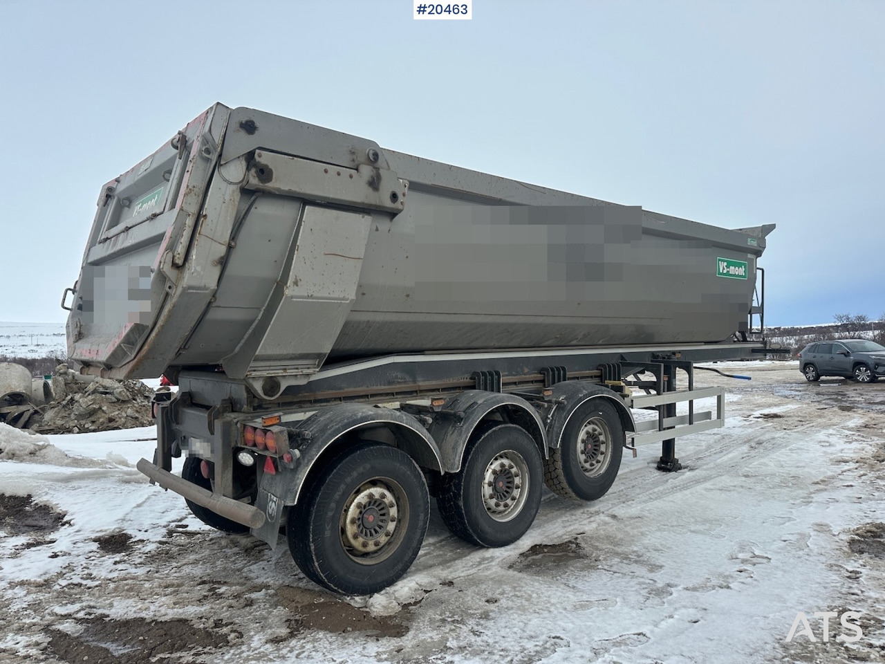 VS-Mont 3 akslet tippsemi - Tipper semi-trailer: picture 3 VS-Mont 3 akslet tippsemi - Tipper semi-trailer: picture 3