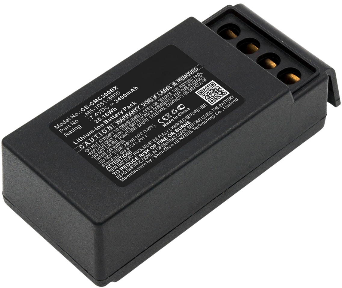 Cavotec compatible battery M5-1051-3601(3400mAh ) - Battery for Loader crane: picture 2 Cavotec compatible battery M5-1051-3601(3400mAh ) - Battery for Loader crane: picture 2