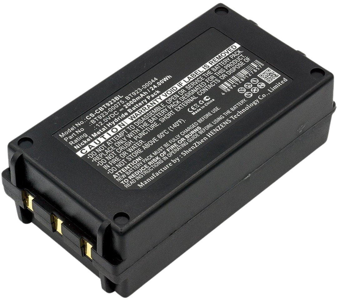 Compatible battery Cattron Theimeg BT081-00053, BT081-00061, BT923-00044, BT92300075 - Battery for Loader crane: picture 1 Compatible battery Cattron Theimeg BT081-00053, BT081-00061, BT923-00044, BT92300075 - Battery for Loader crane: picture 1