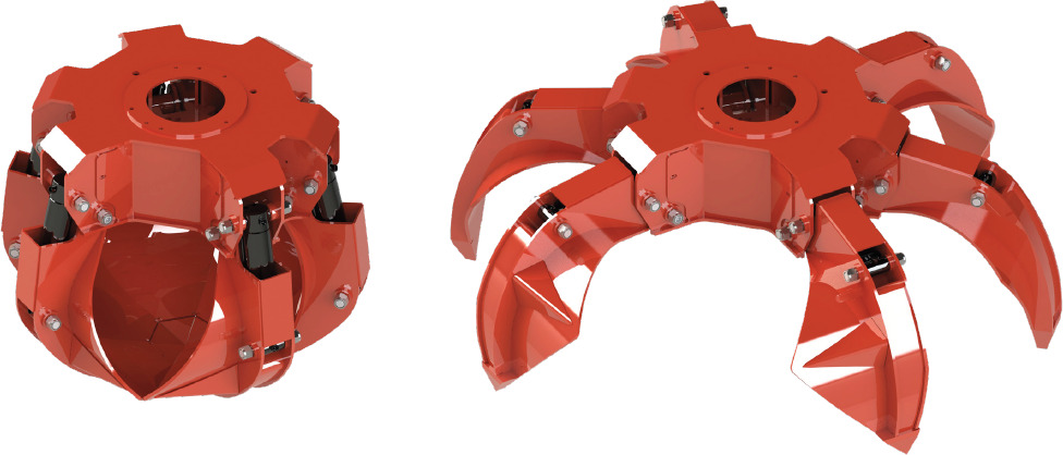 Polyp grab PLP 270/5 - Grapple for Loader crane: picture 1 Polyp grab PLP 270/5 - Grapple for Loader crane: picture 1