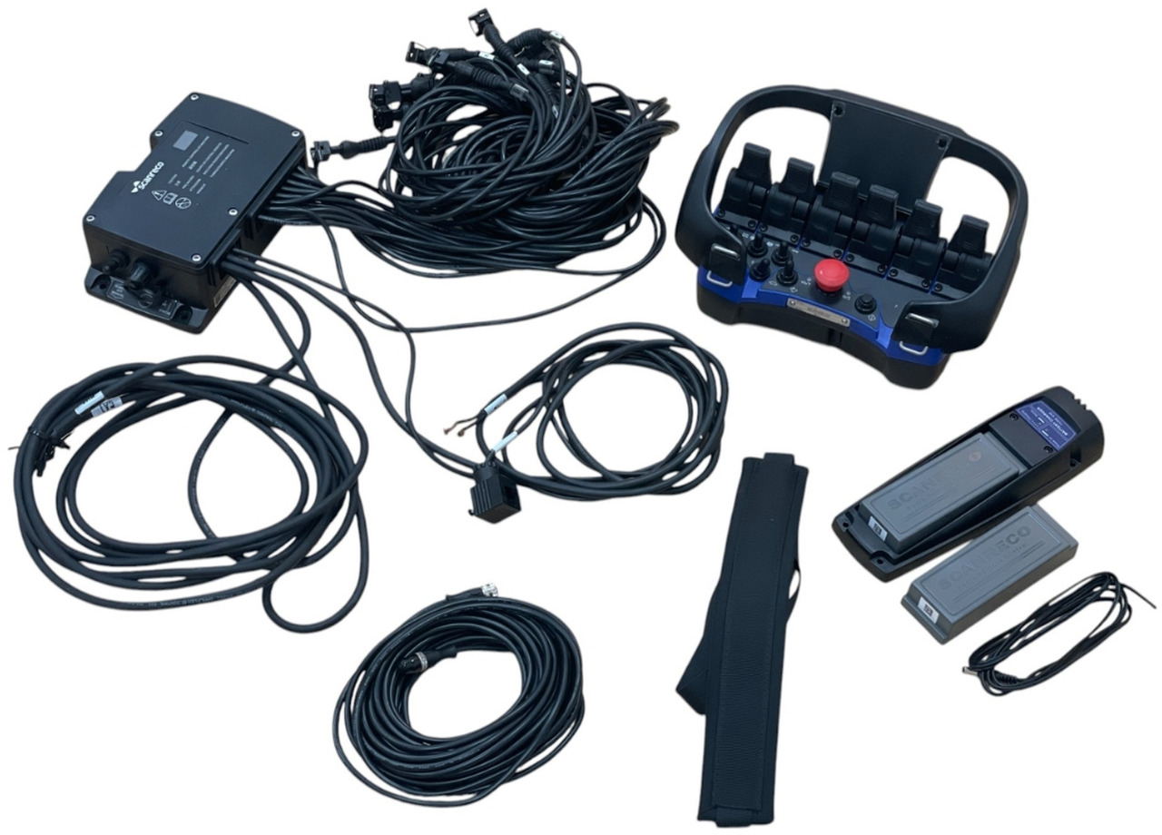 New Electrical system for Loader crane Remote control Scanreco for 6 functions RMS-01: picture 1