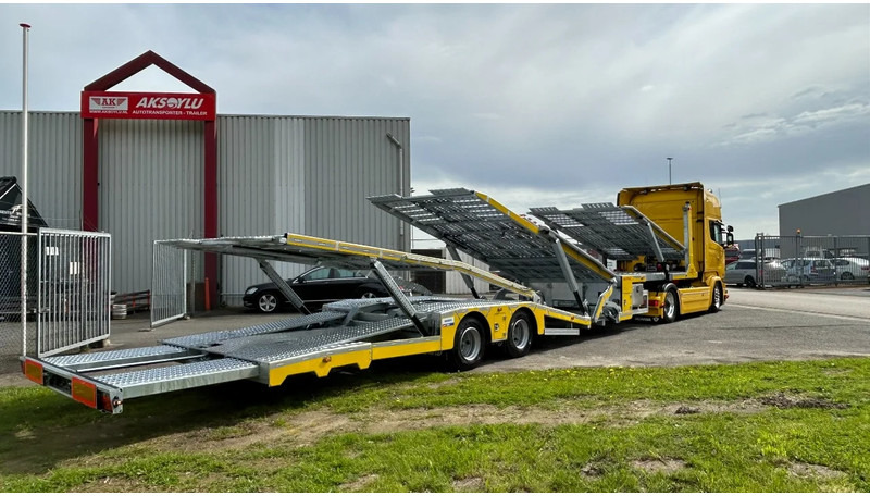 AKSOYLU AKT2 versie II special met extra Functie's 6 car-loader Autotransporter - Autotransporter semi-trailer: picture 2 AKSOYLU AKT2 versie II special met extra Functie's 6 car-loader Autotransporter - Autotransporter semi-trailer: picture 2