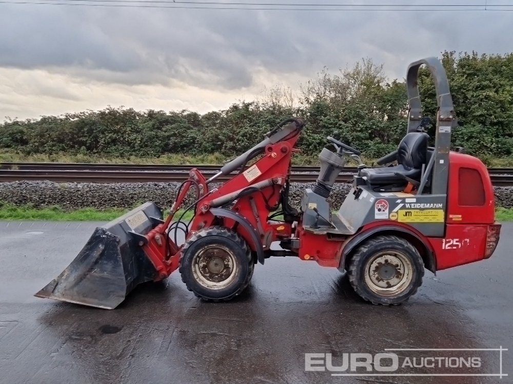 2009 Weidemann 1250 CX - Wheel loader: picture 2 2009 Weidemann 1250 CX - Wheel loader: picture 2